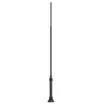 Опора фланцевая OXOR-OT3-DE-D160-L4000 (BK) (Arlight, Сталь)
