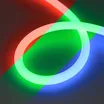Светодиодная лента герметичная MOONLIGHT-TOP-G280-D18mm 24V RGB 360deg (13 W/m, IP65, 3838, 5m, wire x1) (Arlight, Вывод прямой, 3 года)
