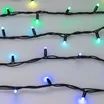Светодиодная гирлянда ARD-STRING-PRO-10000-BLACK-100LED-MILK-LIVE RGB-DMX (24V, 10W) (Ardecoled, IP65)