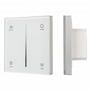 Панель SMART-P35-DIM-IN White (230V, 0-10V, Sens, 2.4G) (Arlight, IP20 Пластик, 5 лет)