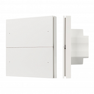 INTELLIGENT ARLIGHT Кнопочная панель SMART-DMX512-801-22-4G-4SC-DIM-IN White (230V, 2.4G) (IARL, IP20 Пластик, 5 лет)