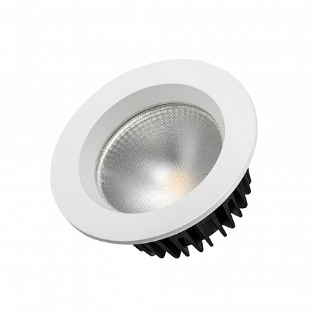 Светодиодный светильник LTD-105WH-FROST-9W Warm White 110deg (Arlight, IP44 Металл, 3 года)